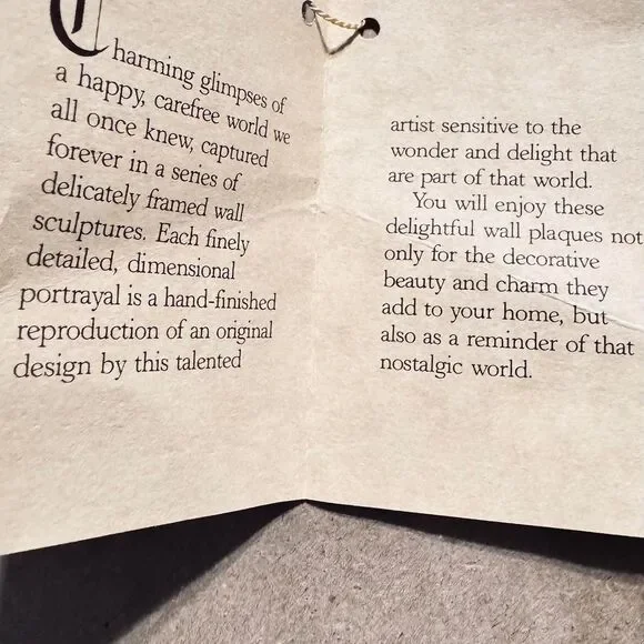 Vintage Wall Decor-1980's western cottage cabin home-accessories - Picture 5 of 8